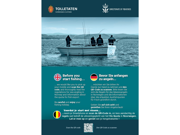 Noorwegen Hitra Vissers-vzw Vis Quota in Noorwegen Tolletaten